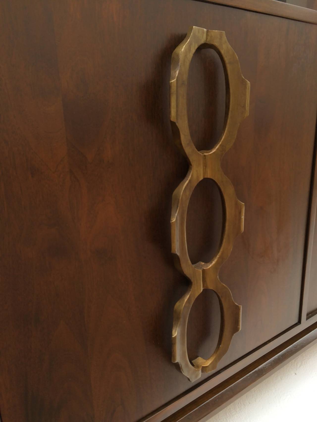 Gorgeous Credenza with Stunning Door Pulls by Cal Mode 1