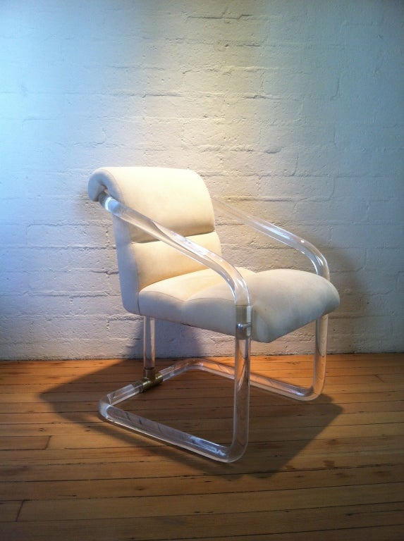 Set of eight signed Lion Frost Chairs