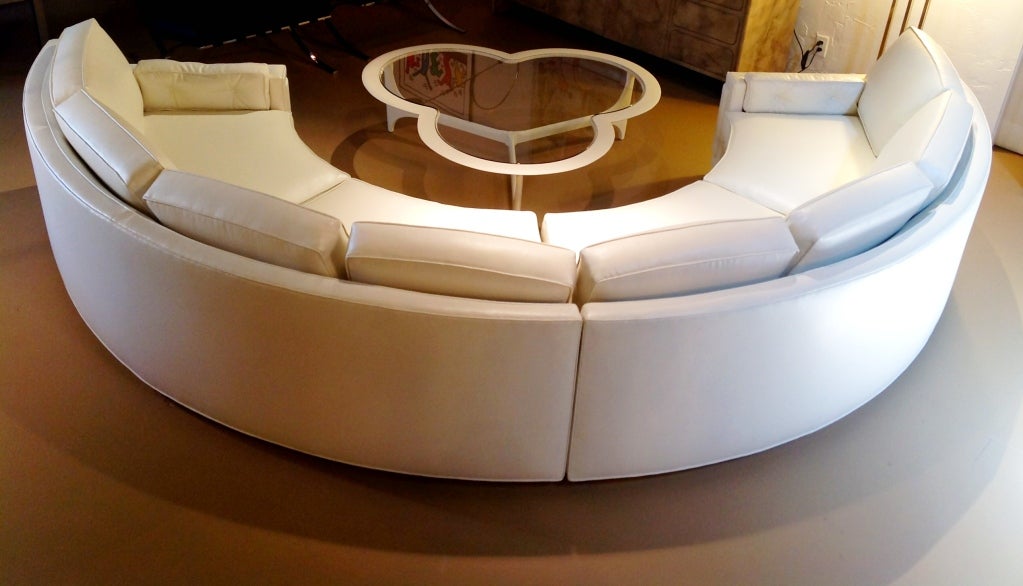semi circle sofa