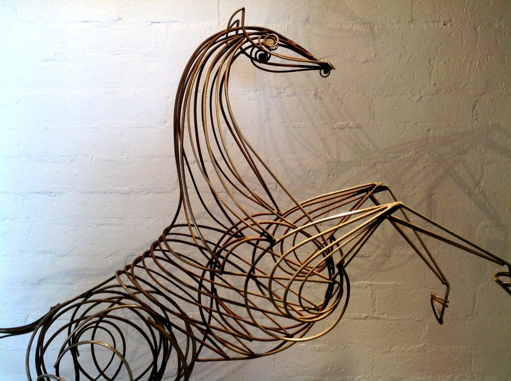 Incredible Horse Sculpture by Curtis Jere 2
