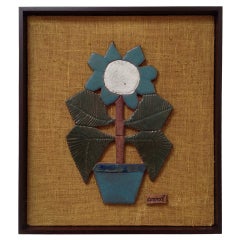 Mounted Studio Ceramic by Raul Coronel 6