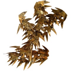 Brass Wall Sculpture