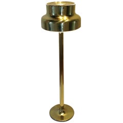 A rare Brass Floor Lamp By Anders Pehrson (sweden)
