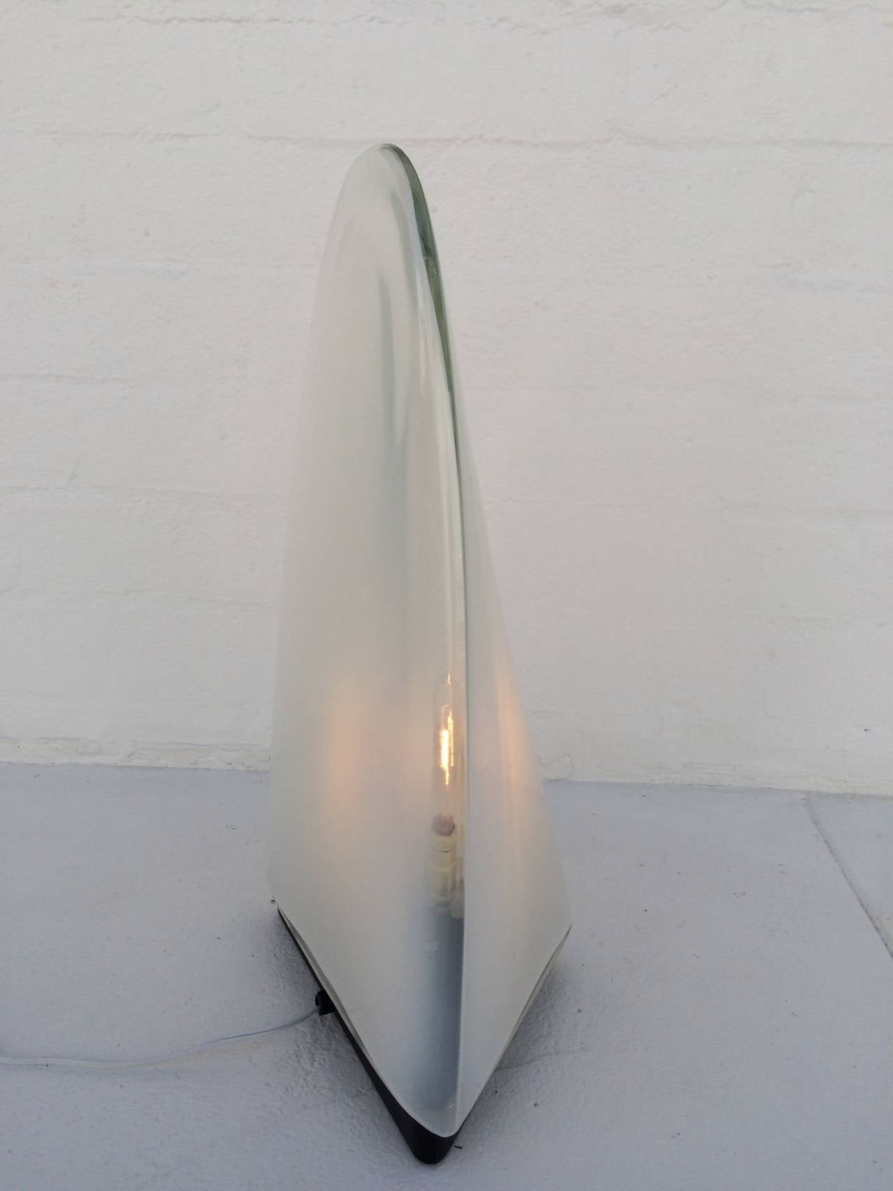 Italian Glass Lamp by Carlo Nason for Mazzega In Excellent Condition In Palm Springs, CA