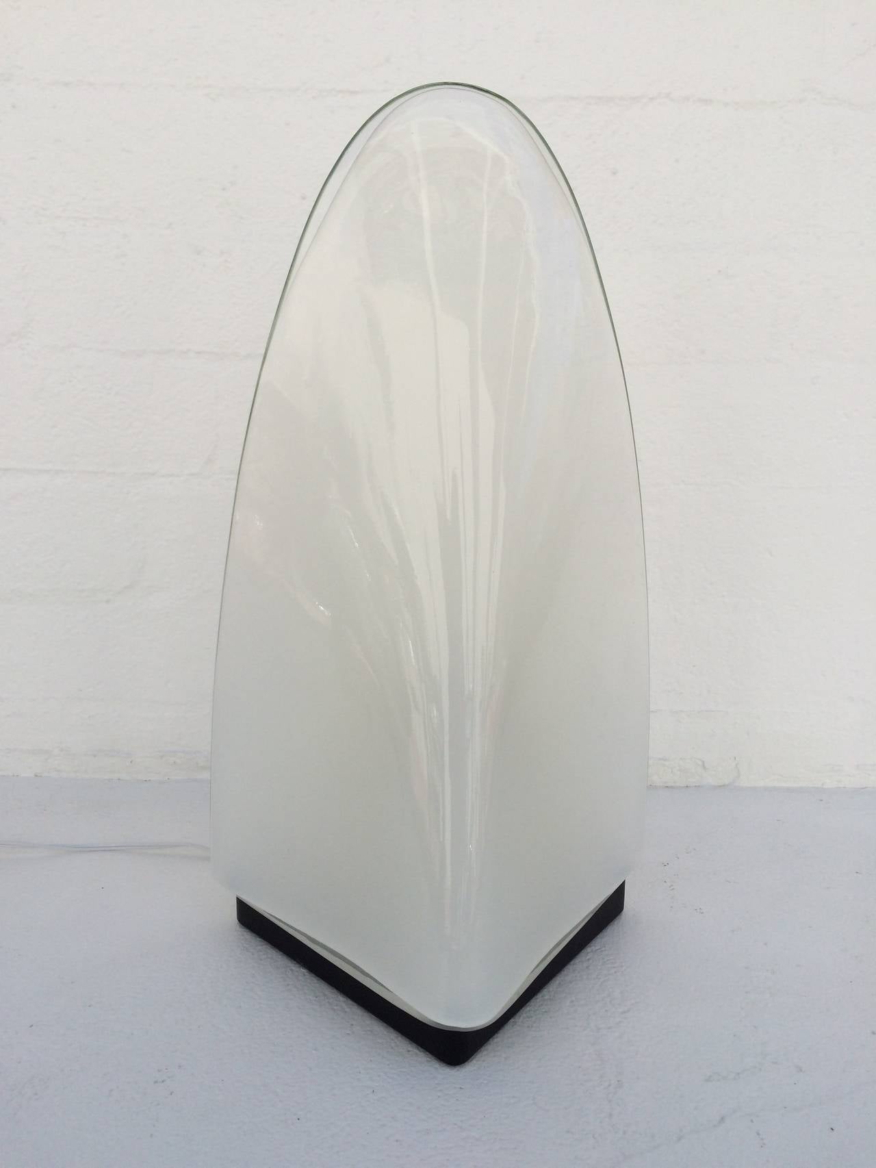 Blown Glass Italian Glass Lamp by Carlo Nason for Mazzega