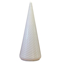 Murano Cone Table Lamp By Vistosi