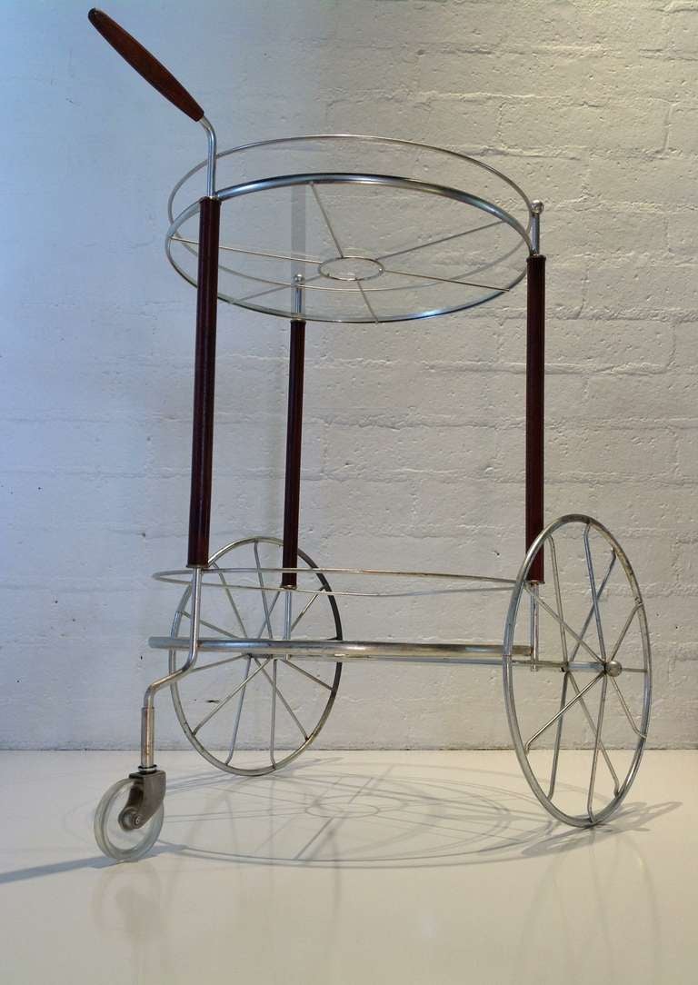 Mid-20th Century Danish Bar Cart