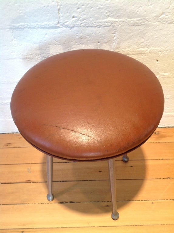 Mid-20th Century Gazelle Stool by Shelby Williams
