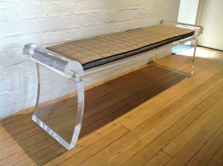 acrylic benches