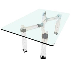 Charles Hollis Jones "Metric Line" Dining Table 4