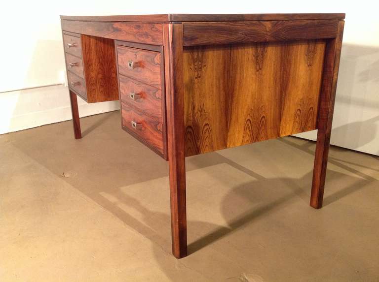 Rosewood Desk designed by H.P. Hansen 3