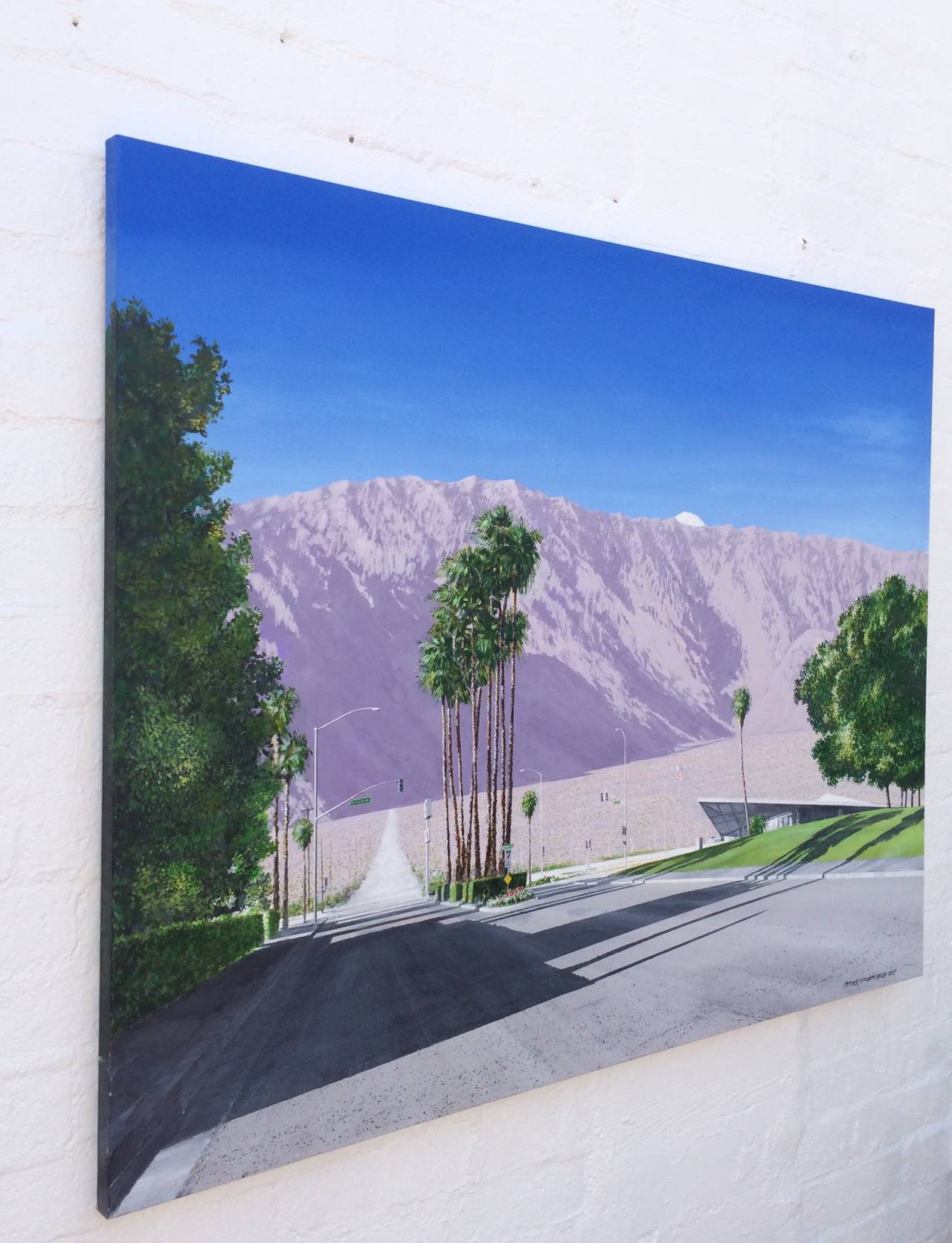 "Tramway Road" Acrylic on Canvas Painting by Patrick William Kelly