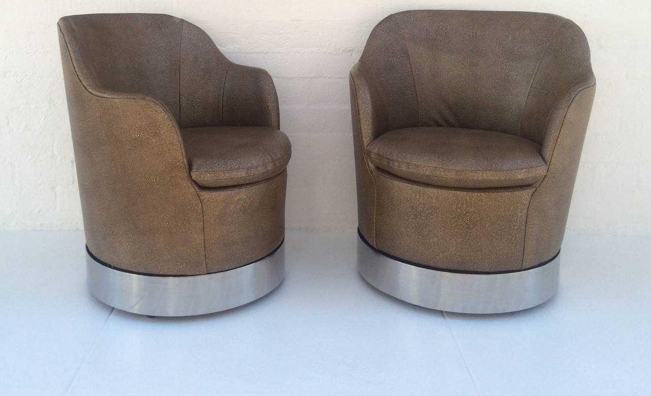 Sillas giratorias diseñadas por Phillip Enfield Moderno de mediados de siglo en venta