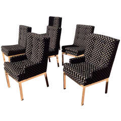 Set of Six Dining Chairs Designed by Milo Baughman 7