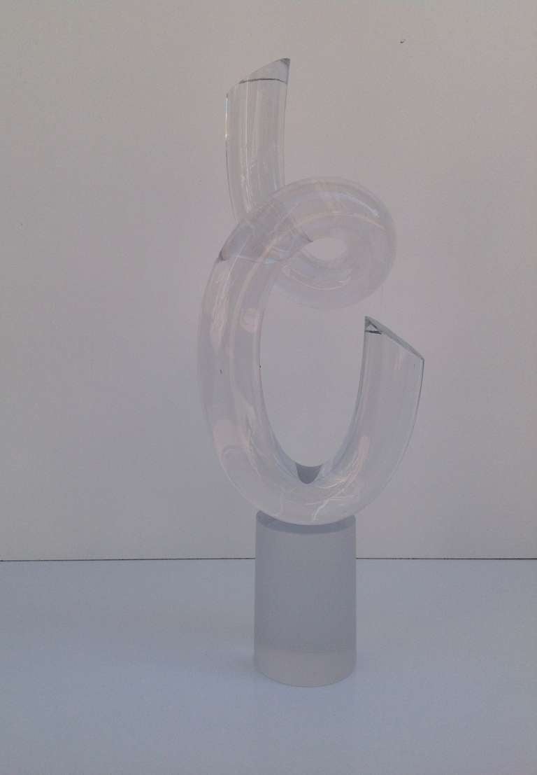 Italian Glass Sculpture designed by Livio Seguso