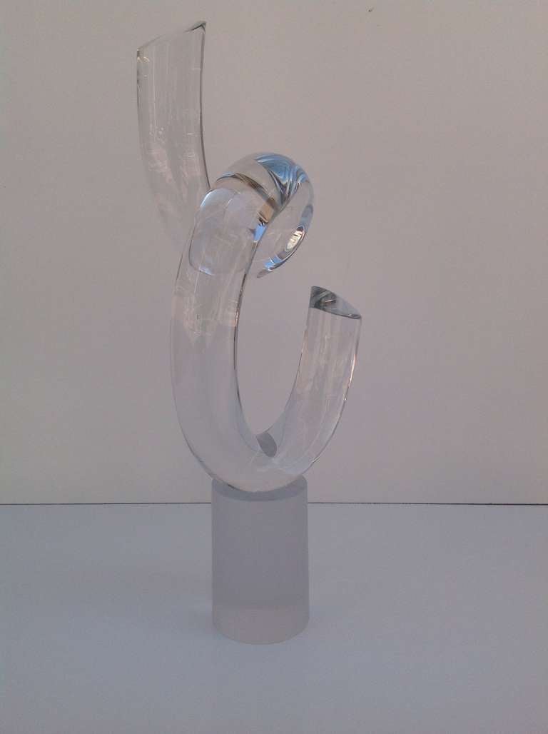 Late 20th Century Glass Sculpture designed by Livio Seguso