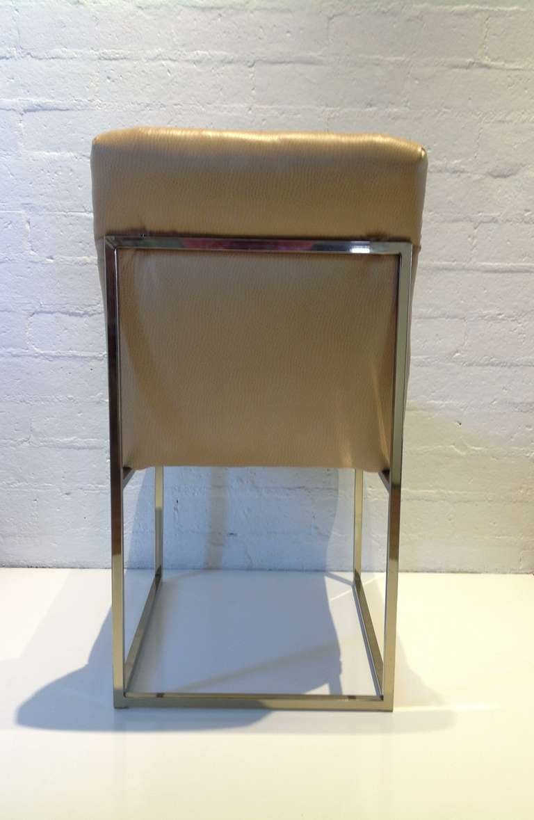 Set of six Milo Baughman Dining Chairs In Excellent Condition In Palm Springs, CA