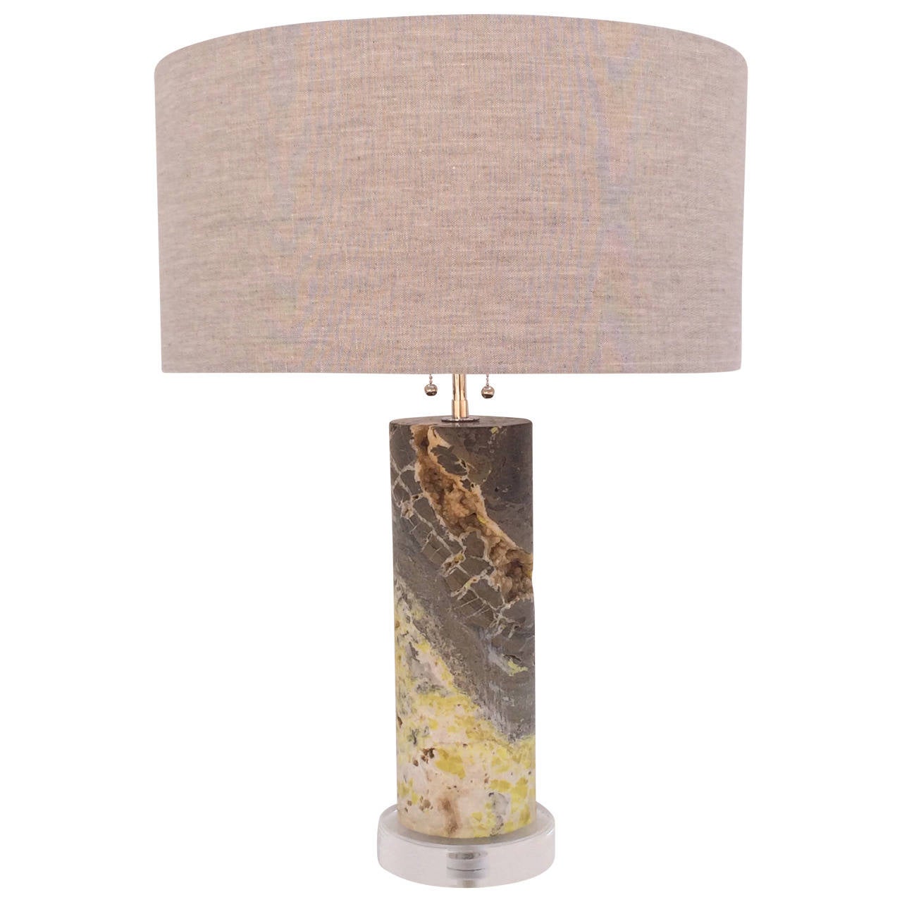 Absolutely Stunning Agate Table Lamp With An Acrylic Base At 1stdibs Absolutely Stunning Agate Table Lamp With An Acrylic Base For