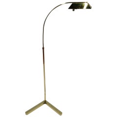 Polished Brass Casella Floor lamp
