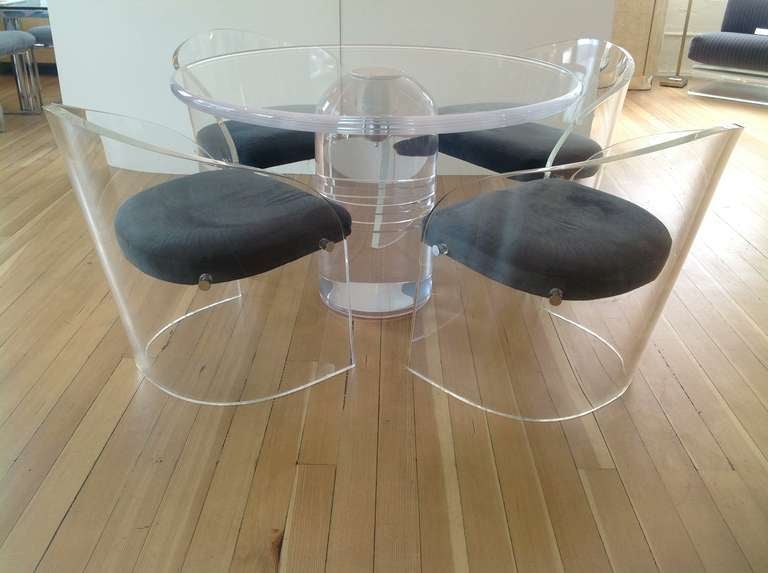 For your consideration a custom ordered Charles Hollis Jones  Le Dome table from the Dorothy McGuire Estate. ( Dorothy of the McGuire Sisters) 
 Le Dome table was designed by Charles Hollis Jones.
 One of the montumental pieces that was produced