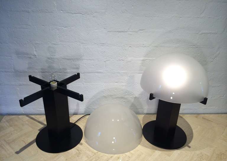 American Pair of Ron Rezek Table Lamps