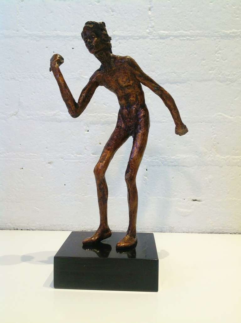 Signed and numbered bronze sculpture by Victor Salmones 10/10
