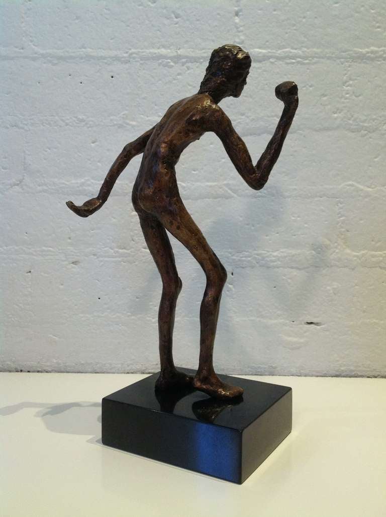 Mid-Century Modern Bronze Sculpture by Victor Salmones  signed and numbered 10/10 (1937-1989)