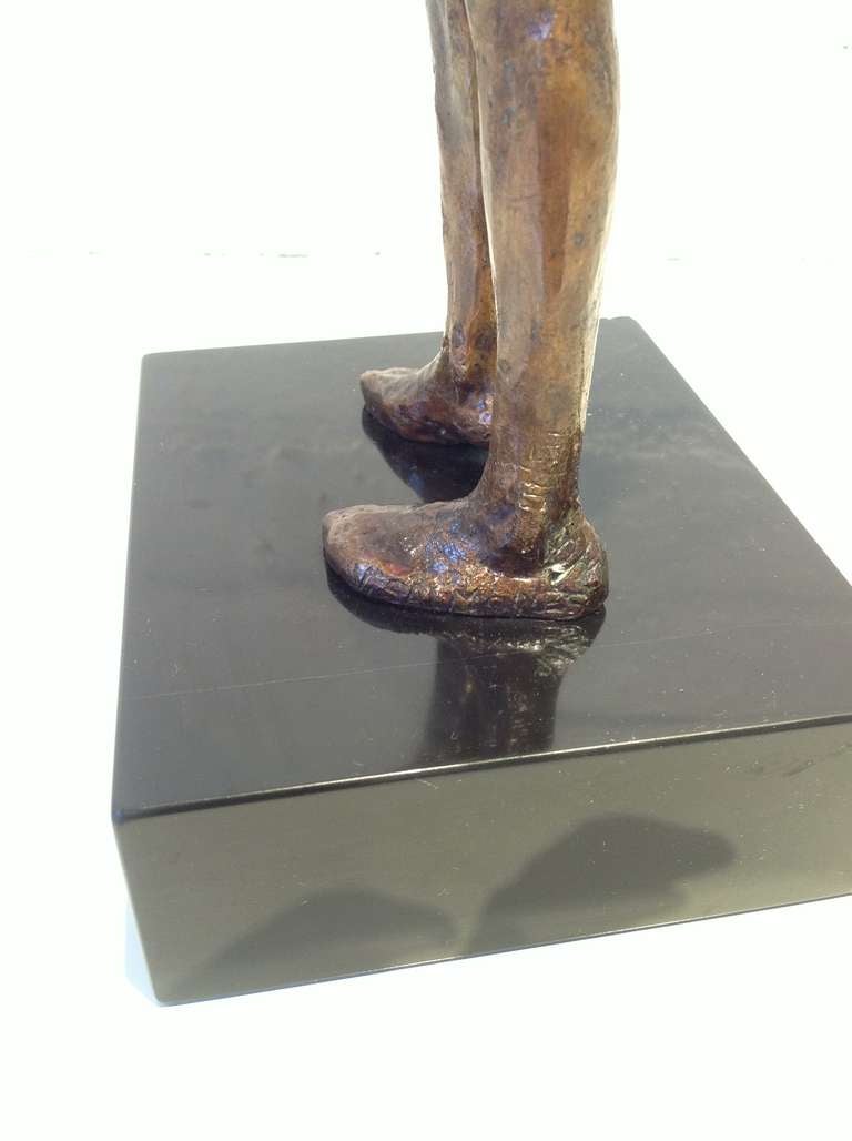 Late 20th Century Bronze Sculpture by Victor Salmones  signed and numbered 10/10 (1937-1989)