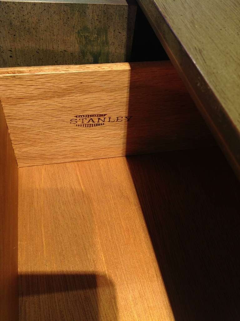 Wood Sculptural Six Drawer Dresser