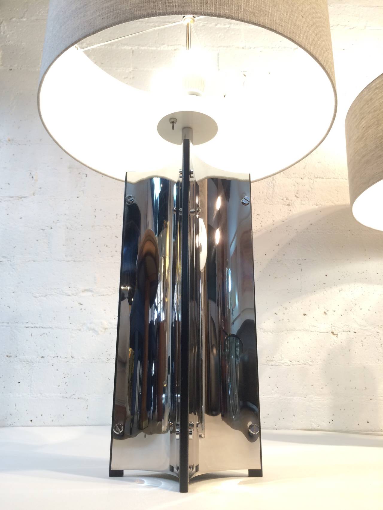Pair of Gerald Thurston for Lightolier Table Lamps In Excellent Condition In Palm Springs, CA