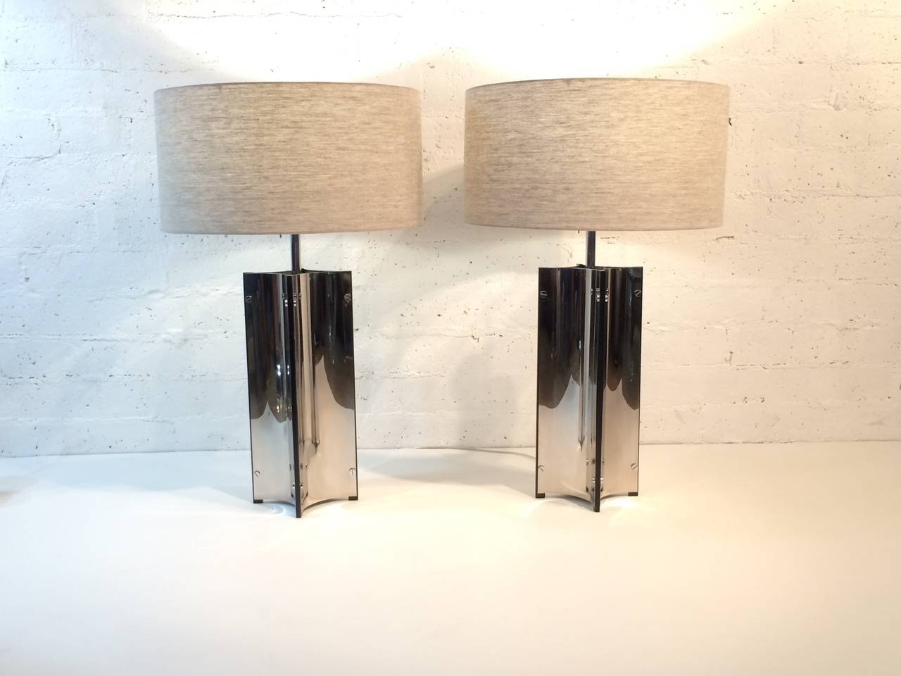 Pair of Gerald Thurston for Lightolier Table Lamps 2