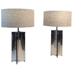 Pair of Gerald Thurston for Lightolier Table Lamps