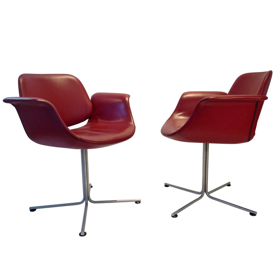 "Flamingo" Chair by Erik Jorgensen (pair)