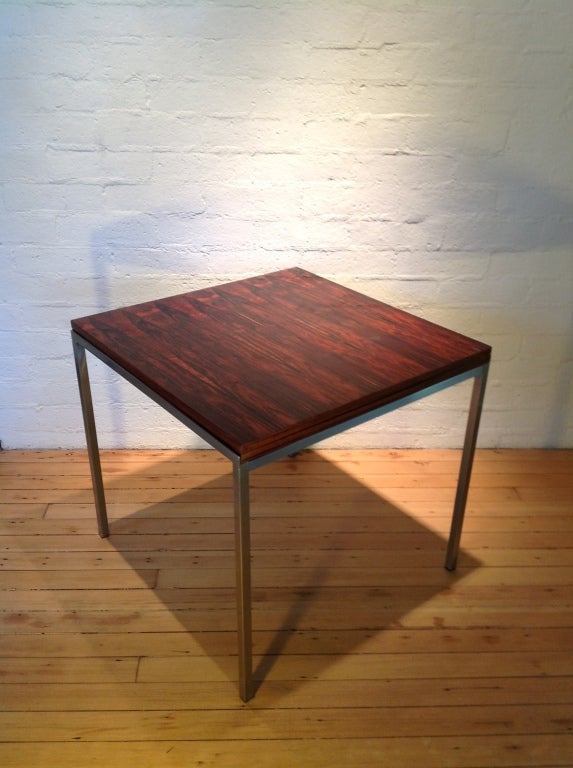 Rosewood Folding Game Table