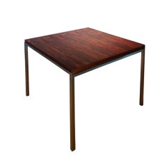 Rosewood Folding Game Table