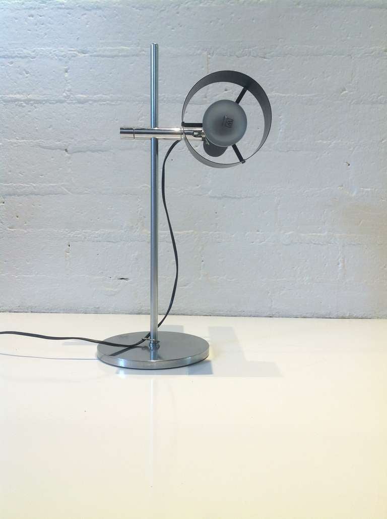 Mid-Century Modern Koch & Lowy Adjustable Table Lamp For Sale