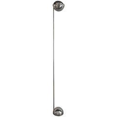 Polished Chrome Floor Lamp Designed by George Kovacs