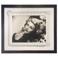 Black and White Rita Hayward Photograph by George Hurrell 2