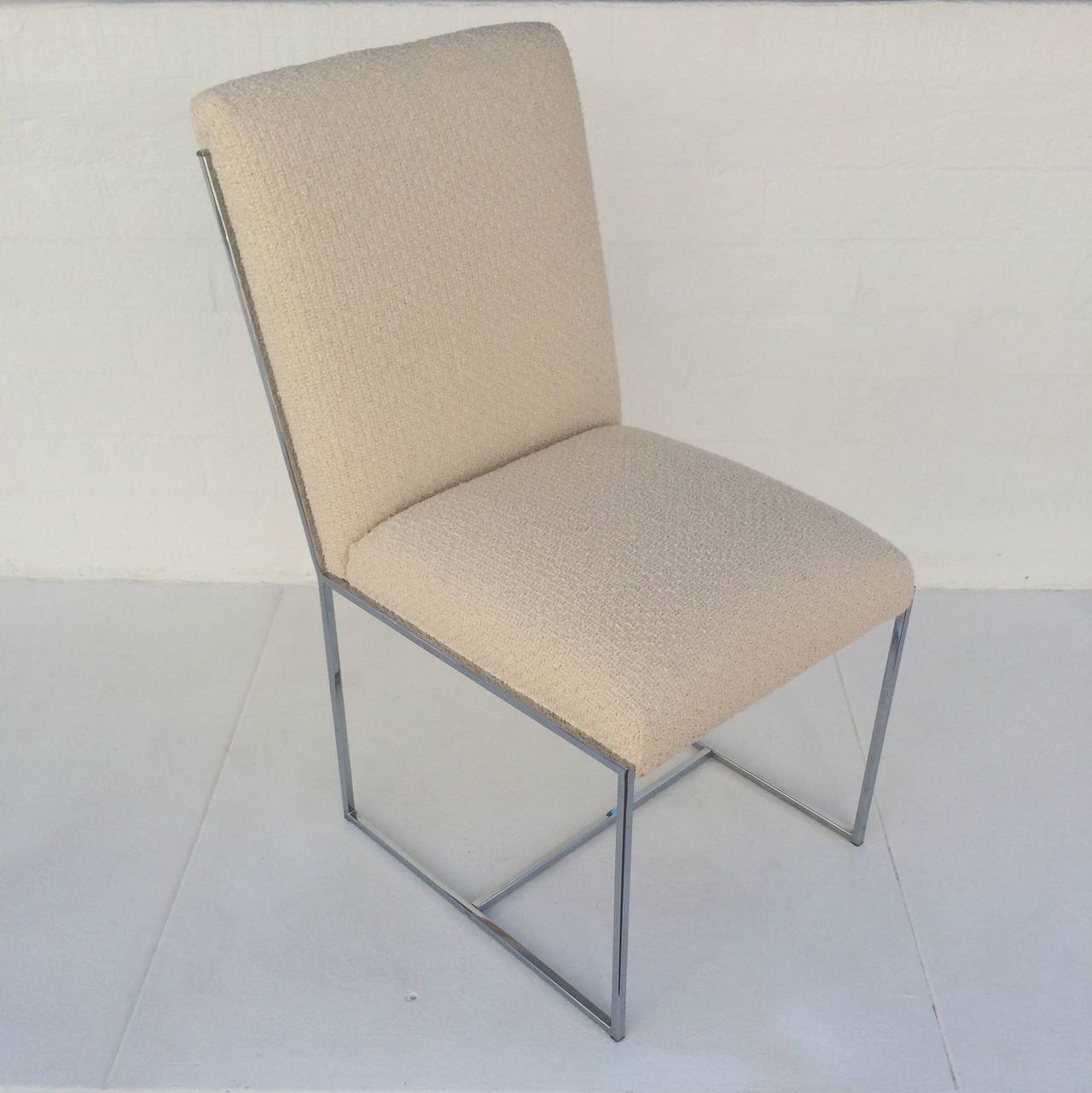 Set of Milo Baughman Dining Chairs In Excellent Condition In Palm Springs, CA