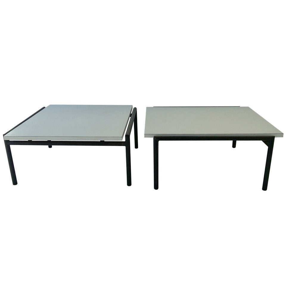 A pair of Vista of California  Indoor/Outdoor Tables For Sale