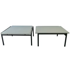 A pair of Vista of California  Indoor/Outdoor Tables