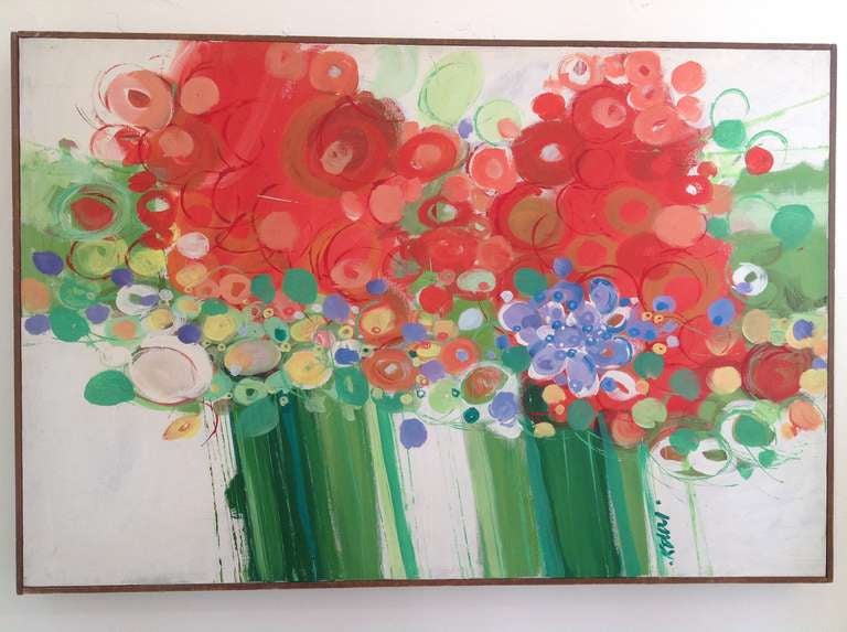 An oil on canvas from 1972 
