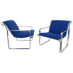 Hannah Morrison Sling Lounge Chairs for Knoll