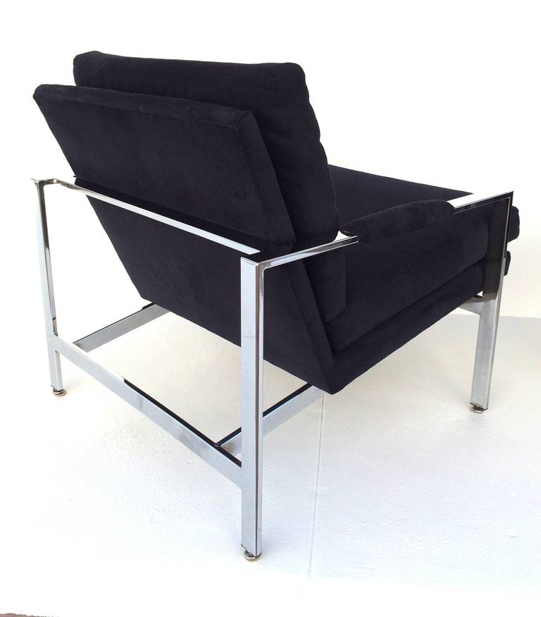 Pair of Milo Baughman Lounge Chairs for Thayer Coggin 2