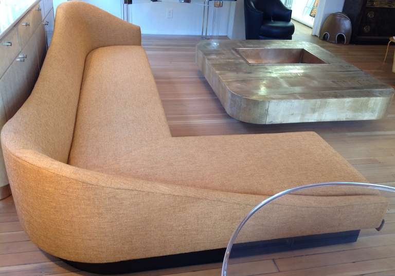 Free-form Sofa designed by Adrian Pearsall In Excellent Condition In Palm Springs, CA