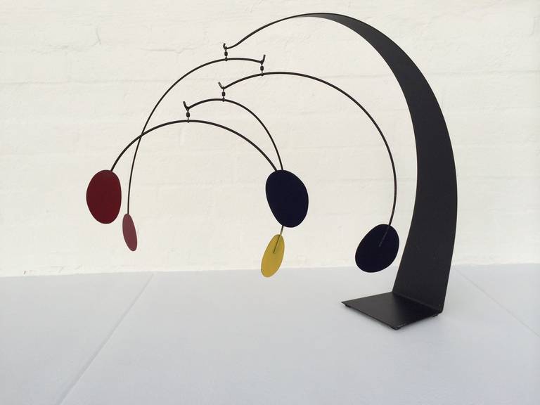 Curtis Jeré Table Mobile Sculpture, Signed and Dated 1986 2