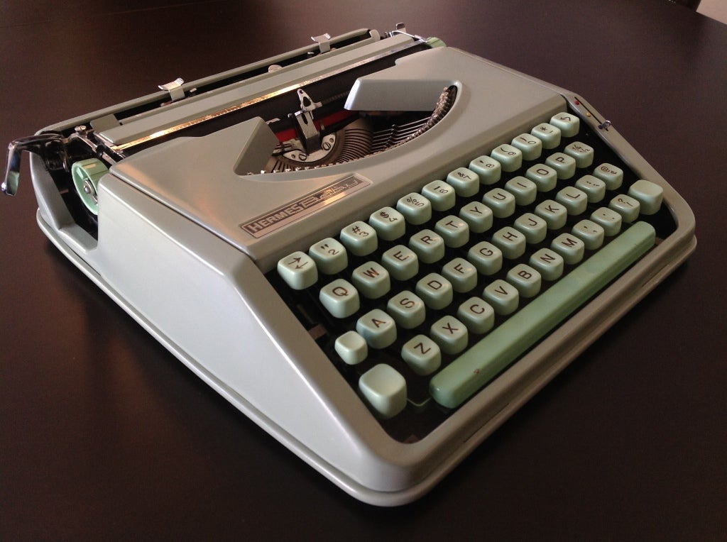 Swiss A Hermes Baby typewriter