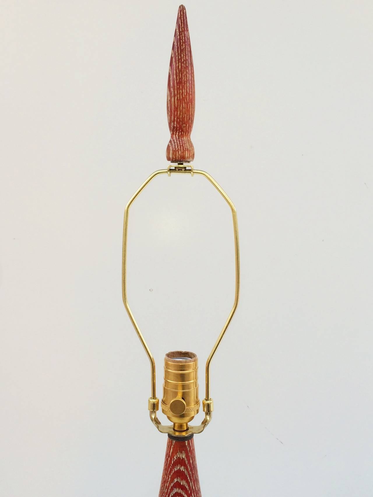 Pair of Yasha Heifetz lamps For Sale 1