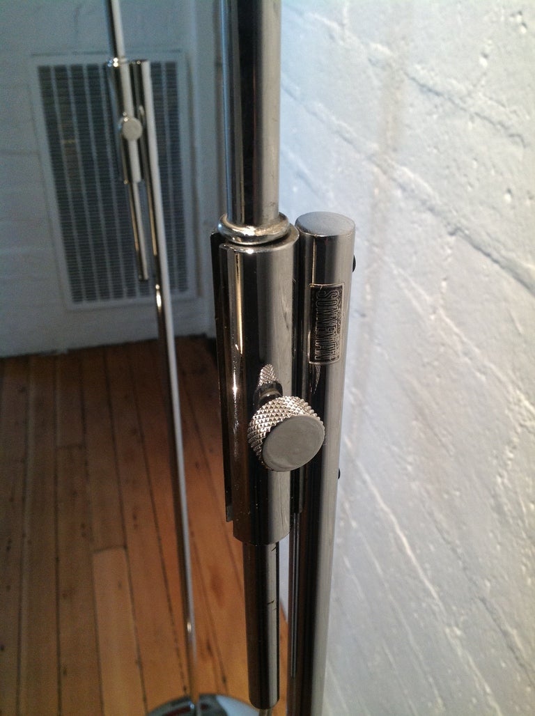 Large Orbiter Floor Lamp by Robert Sonneman