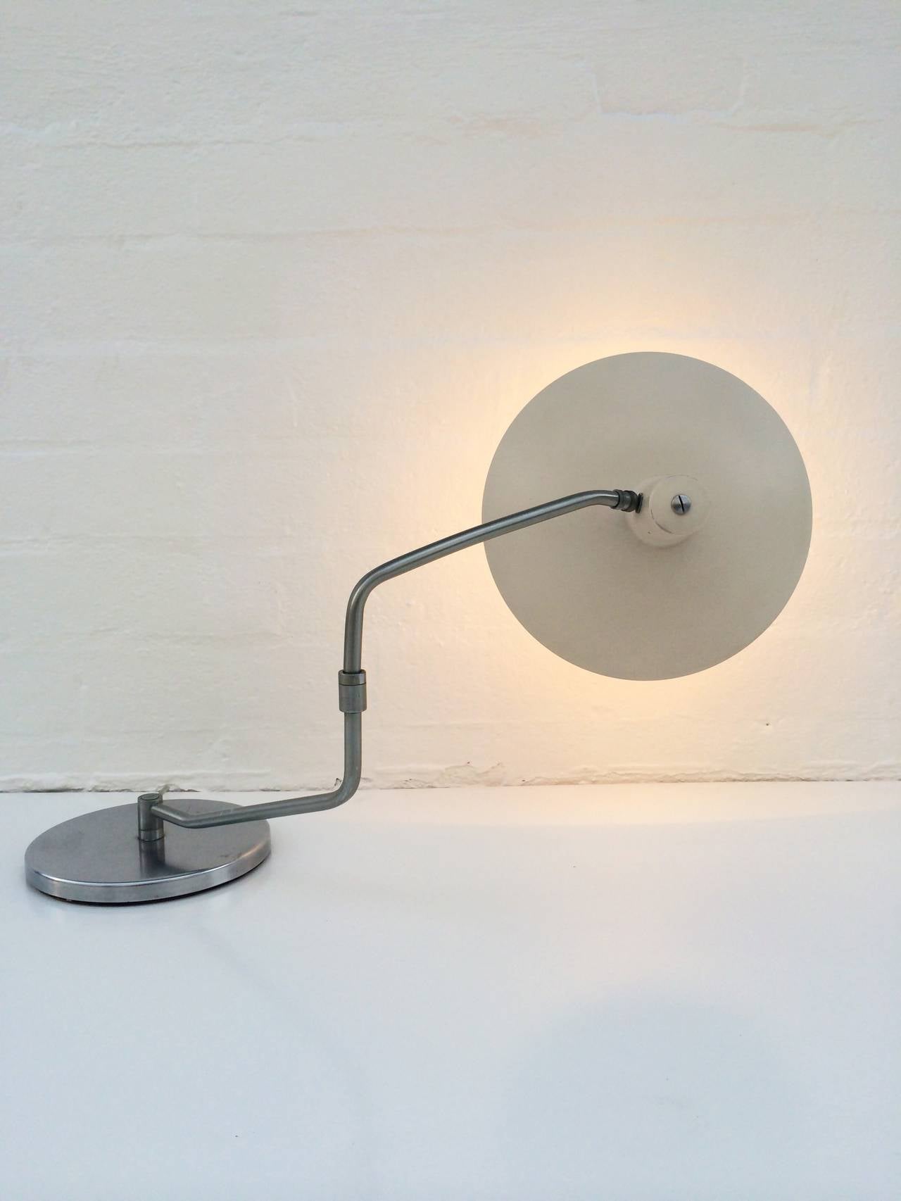 Mid-20th Century Clay Michie Adjustable Desk Lamp for Knoll